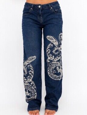 Ashley Mason Snake Jeans 9/29